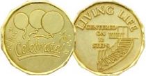 Balloons Celebrate Bronze Recovery Coin