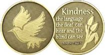 Kindness Affirmation Bronze Recovery Coin