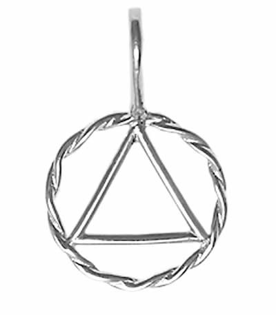 390-1 Sterling Silver AA Pendant