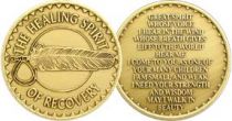 Healing Spirit Bronze Recovery Coin