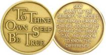 To Thine Own Self Be True Bronze AA Coin
