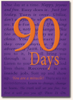 90 Day Recovery Milestone Card