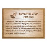 AA 7th Step Prayer Engraved Plaque