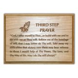 AA 3rd Step Prayer Engraved Plaque