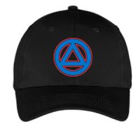Alcoholics Anonymous Unity Symbol Hat-Black