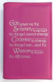 AA Big Book Cover with Serenity Prayer