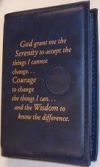 Giant Print Softcover Big Book-Serenity Prayer & Medallion Holder