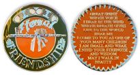 Eternal Friendship Medallion with Great Spirit Prayer