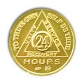 AA Aluminum Newcomer Chips Gold 24 hr