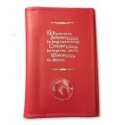Paperback Big Book Cover with Serenity Prayer and Coin Holder