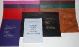 GIANT PRINT 12 & 12 Book Cover-Serenity Prayer and Cardboard Backing